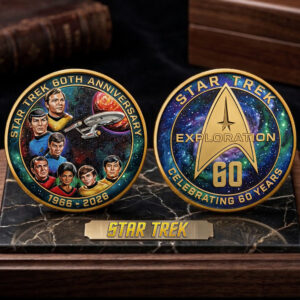 Star Trek 60th Anniversary Commemorative Coin - TMTHU8134