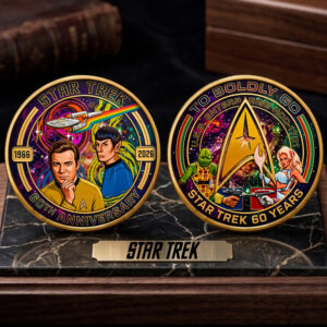 Star Trek 60th Anniversary Commemorative Coin - TMTHU8135