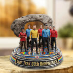 Star Trek 60th Anniversary Custom Shape Acrylic Plaque – TMTHU7951