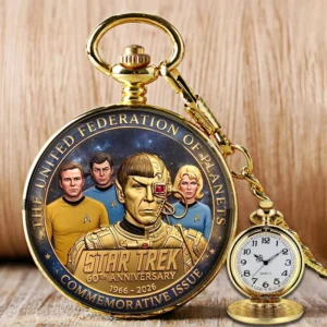Star Trek 60th Anniversary Pocket Watch - TMTHU8949