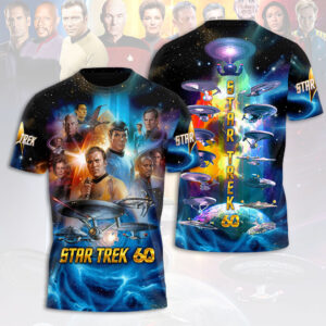 Star Trek 60th Anniversary 3D Apparel - HOATT20115