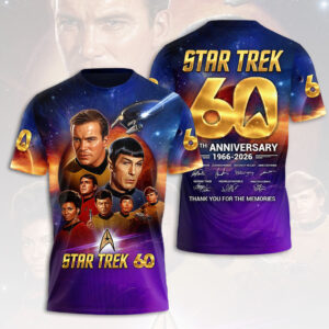 Star Trek 60th Anniversary 3D Apparel - HOATT20128