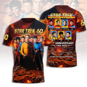 Star Trek 60th Anniversary 3D Apparel - HOATT20129