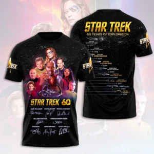 Star Trek 60th Anniversary 3D Apparel - HOATT20615