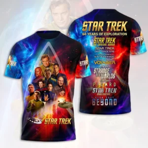 Star Trek 60th Anniversary 3D Apparel - HOATT20618