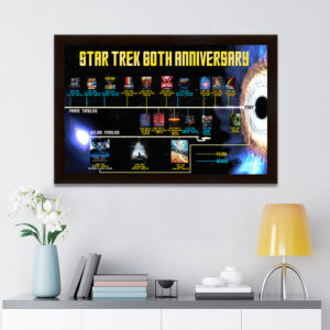 Star Trek Rectangle Canvas With Inner Frame - TMTHU8533