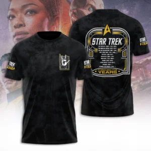 Star Trek Through The Years 3D Apparel - TANTN25123
