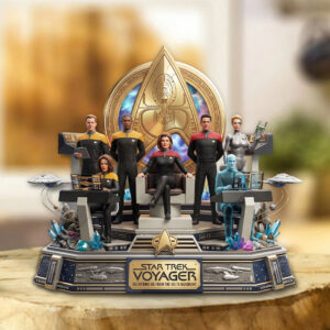 Star Trek: Voyager Custom Shape Acrylic Plaque - TMTHU8152