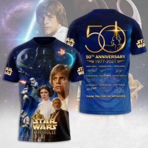 Star Wars 50th Anniversary 3D Apparel - TMTHU8075