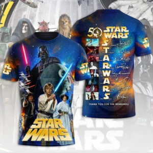 Star Wars 50th Anniversary 3D Apparel - TMTHU8685