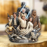 Star Wars 50th Anniversary Custom Shape Acrylic Plaque – TMTHU7999