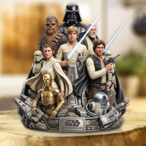 Star Wars 50th Anniversary Custom Shape Acrylic Plaque - TMTHU8000