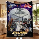 Star Wars 50th Anniversary Fleece Blanket – TMTHU8683