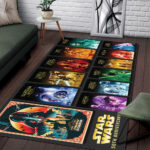 Star Wars 50th Anniversary Rectangular Rug – TMTHU7954