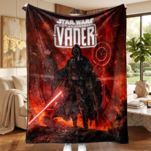 Star Wars x Darth Vader 50th Anniversary Fleece Blanket - TMTHU7917