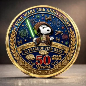 Star Wars x Snoopy 50th Anniversary Commemorative Coin - TANTN25001
