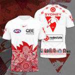 Sydney Swans FC 2026 Indigenous Guernsey 3D Apparel – TANTN24940