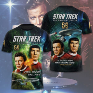 Star Trek 60th Anniversary 3D Apparel - TMTHU7998