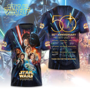 Star Wars 50th Anniversary 3D Apparel - TMTHU8015