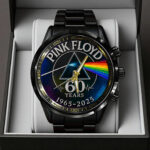 Pink Floyd 60th Anniversary Black Stainless Steel Watch – TANTN24644