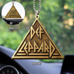 Def Leppard Tour 2026 Custom shape 2-sided Acrylic Car Ornament – TANTN24674