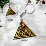 Def Leppard Tour 2026 Custom Shape 2-sided Keychain – TANTN24675