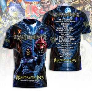 Iron Maiden Tour 2026 3D Apparel - TANTN24687