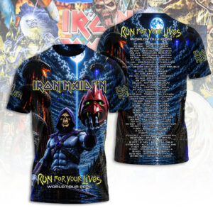 Iron Maiden Tour 2026 3D Apparel - TANTN24689