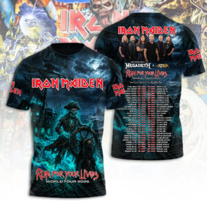 Iron Maiden Tour 2026 3D Apparel - TANTN24691