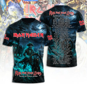 Iron Maiden Tour 2026 3D Apparel - TANTN24692