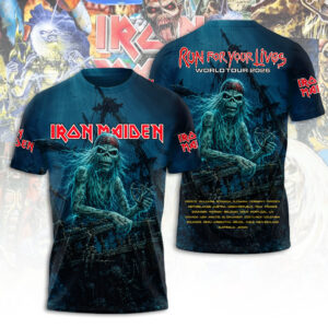 Iron Maiden Tour 2026 3D Apparel - TANTN24700