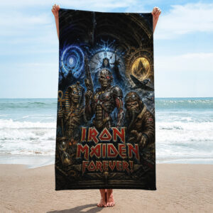 Iron Maiden Rectangle Beach Towel - TANTN24704