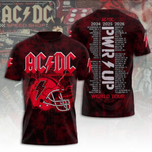 AC/DC World Tour 2026 3D Apparel - TANTN24718