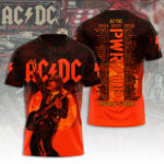 AC/DC World Tour 2026 3D Apparel – TANTN24732