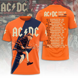 AC/DC World Tour 2026 3D Apparel - TANTN24736