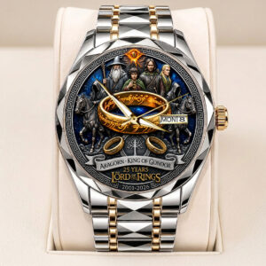 The Lord of the Rings 25 Years Alloy Luxury Quartz Watch - TANTN24796