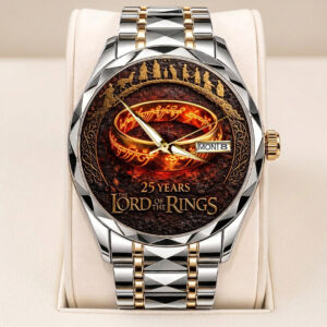The Lord of the Rings 25 Years Alloy Luxury Quartz Watch - TANTN24797