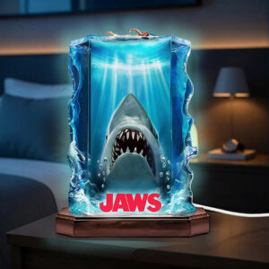 Jaws 50th Anniversary Custom Shape Acrylic Light Box - TANTN24798