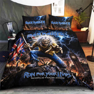 Iron Maiden Tour 2026 3-Piece Duvet Bedding Set - TANTN24901