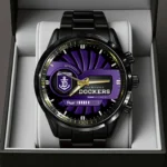 Fremantle Dockers Black Stainless Steel Watch – TANTN24912
