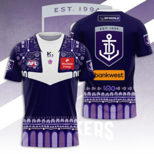 Fremantle Dockers 2026 Indigenous Guernsey 3D Apparel – TANTN24938