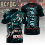 AC/DC World Tour 2026 3D Apparel – TANTN24942