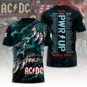 AC/DC World Tour 2026 3D Apparel - TANTN24942