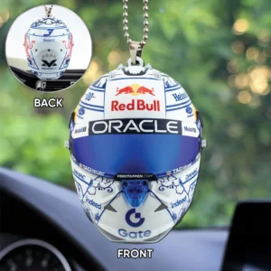 Red Bull Racing x Max Verstappen Custom shape 2-sided Acrylic Car Ornament - TANTN24965