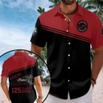 Indian Motorcycle 125th Anniversary Short Sleeve Button-Down Shirt – TANTN24969