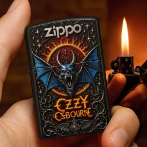 Ozzy Osbourne Zippo Lighter Case (No Insert) - TANTN24987