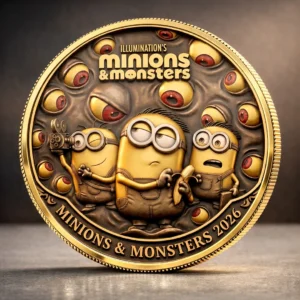 Minions & Monsters 2026 Commemorative Coin - TANTN25058