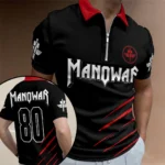 Manowar Zip Polo Shirt – TANTN25090
