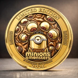 Minions & Monsters 2026 Commemorative Coin - TANTN25108