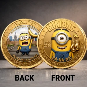 Minions & Monsters 2026 Commemorative Coin - TANTN25109